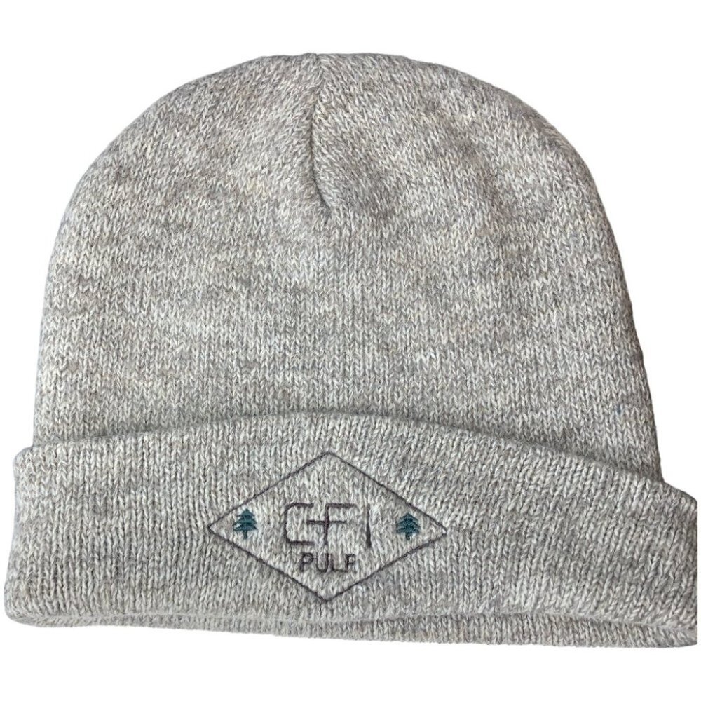 Grey CFI Pulp Embroidered Toque Beanie🌲